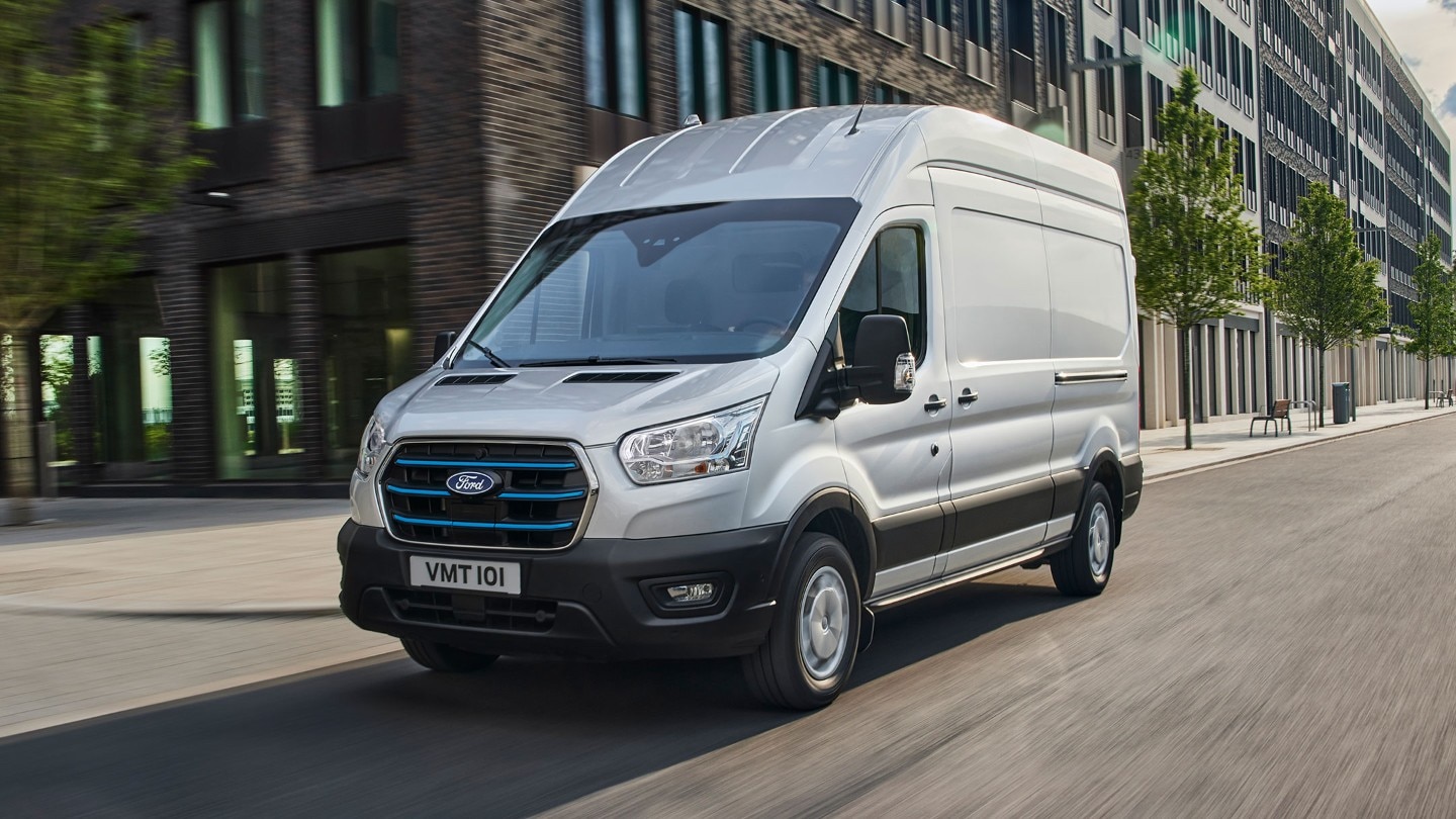 Ford E-Transit in miscare